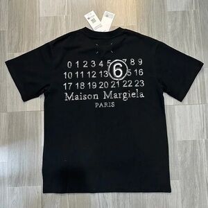 Maison Martin Margiela Black Graphic T-Shirt